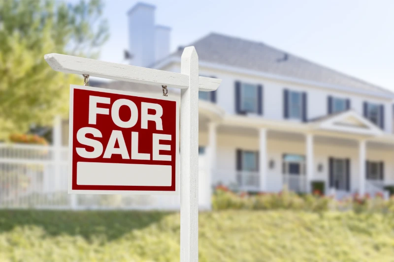 Home for sale sign